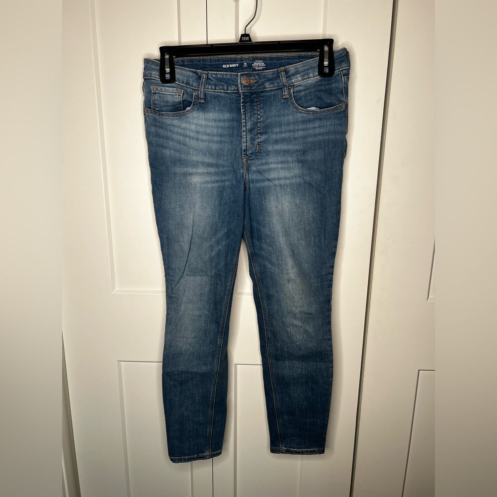 Old Navy Women's Skinny Jeans - Denim Blue